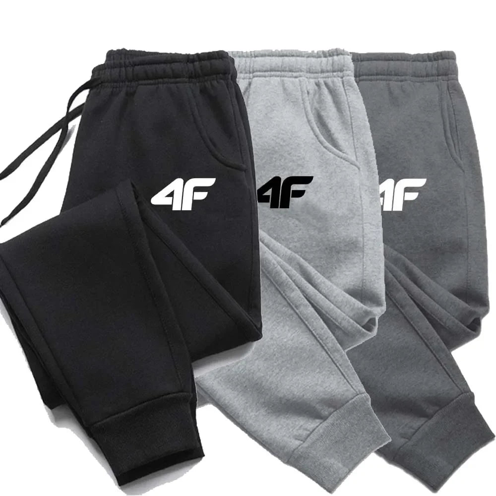 Pantalones de vasta de puño.