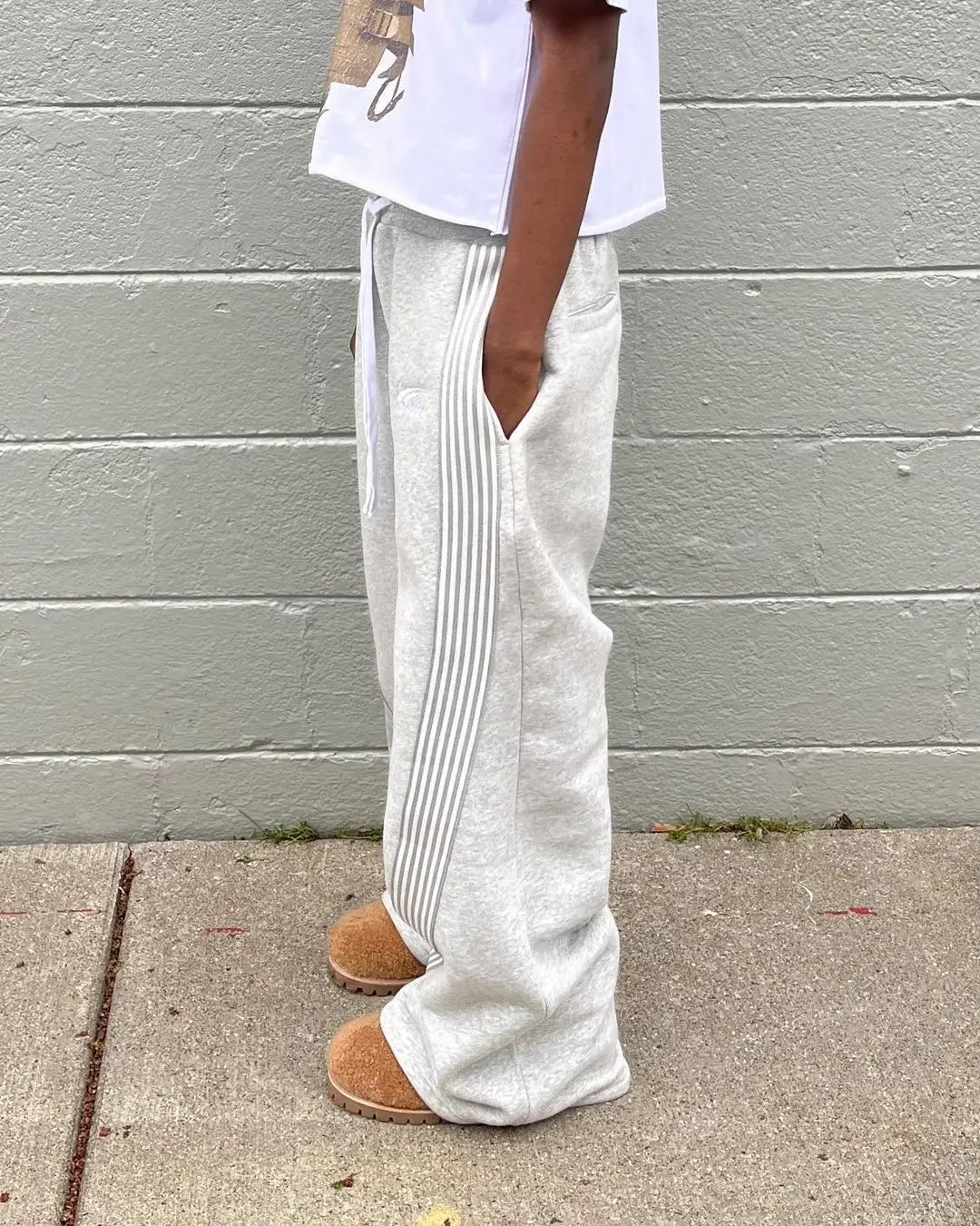 Y2K-pantalones de chándal para hombre