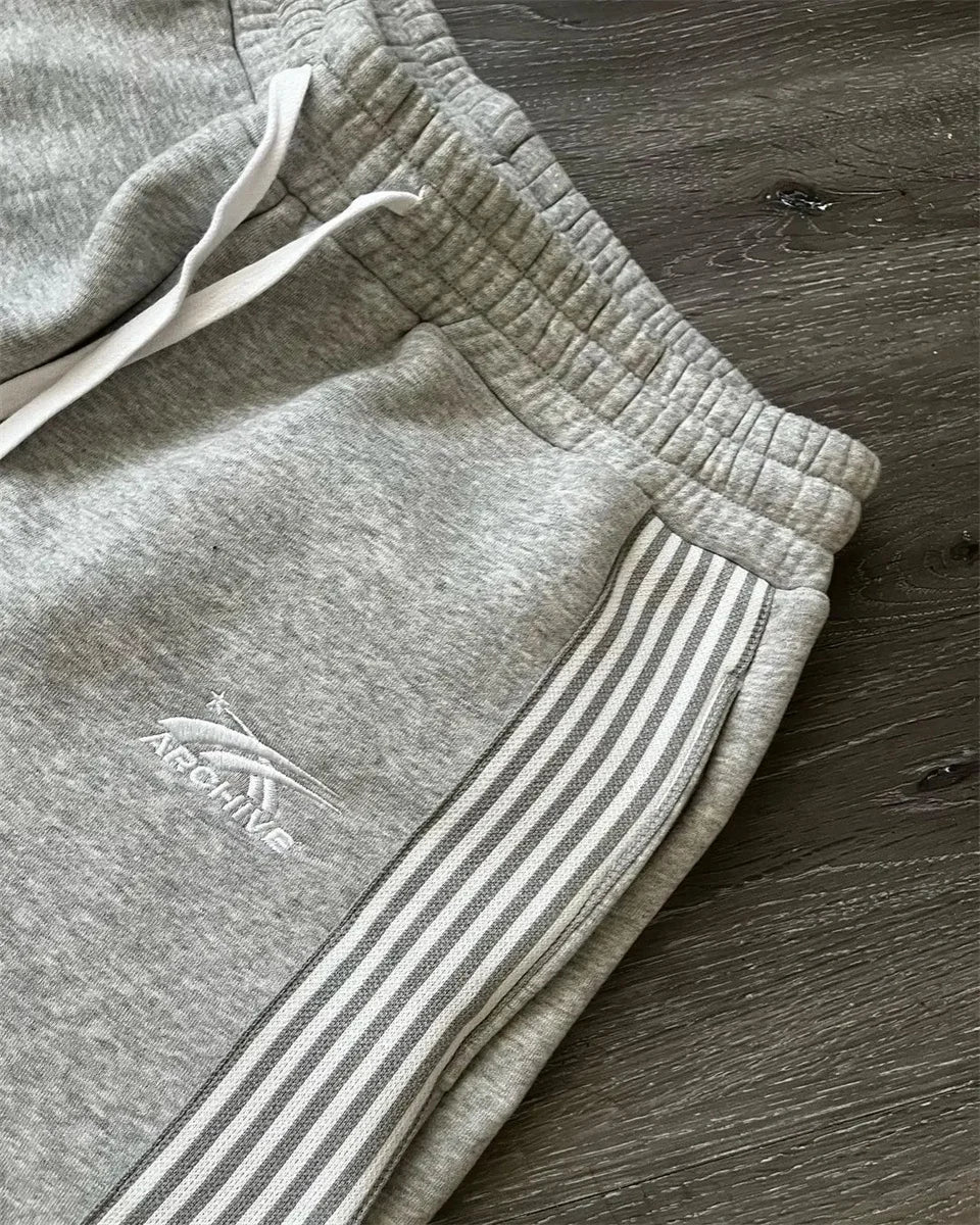 Y2K-pantalones de chándal para hombre