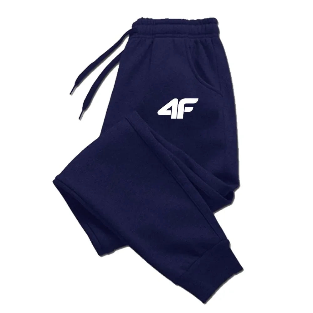 Pantalones de vasta de puño.