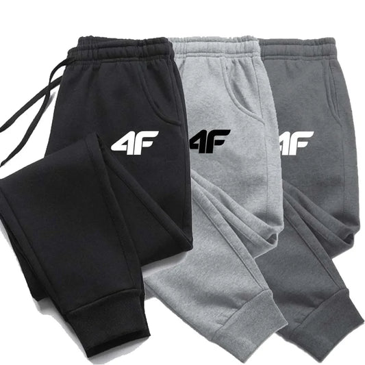 Pantalones de vasta de puño.