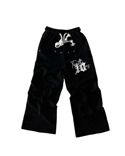 Y2K-pantalones de chándal para hombre.