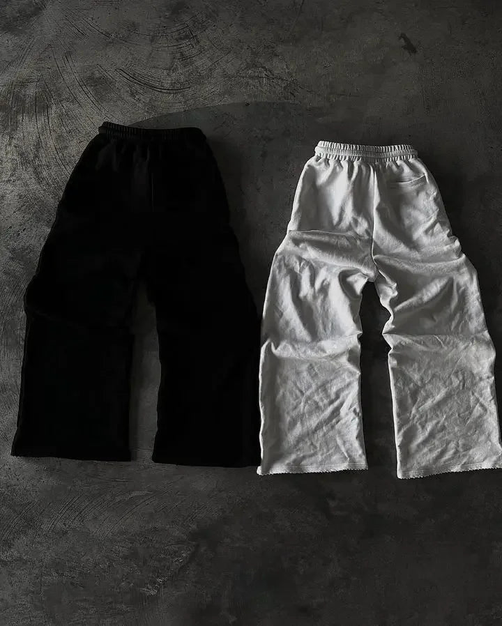 Y2K-pantalones de chándal para hombre.